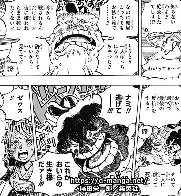 ワンピース最新1013話ネタバレ感想 ルフィついに死亡 One Piece最新1014話予想 ドル漫